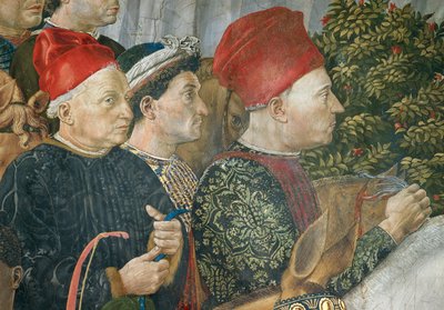 Průvod tří králů do Betléma od Benozzo di Lese di Sandro Gozzoli