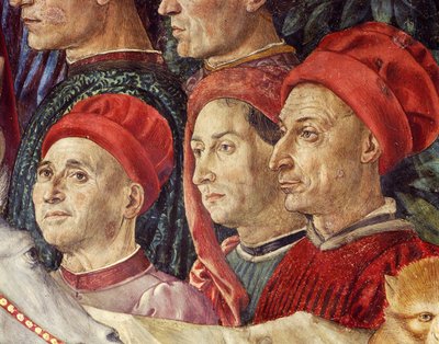 Průvod tří králů do Betléma od Benozzo di Lese di Sandro Gozzoli
