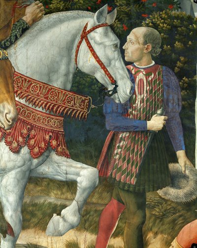 Klanění mudrců (freska) od Benozzo di Lese di Sandro Gozzoli