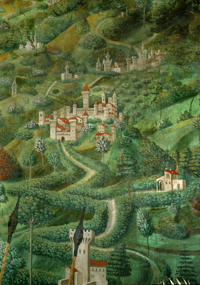 Klanění mudrců (freska) od Benozzo di Lese di Sandro Gozzoli