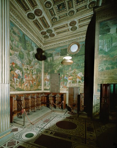 Klanění mudrců (freska) od Benozzo di Lese di Sandro Gozzoli