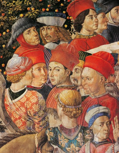 Kavalkáda mágů od Benozzo di Lese di Sandro Gozzoli