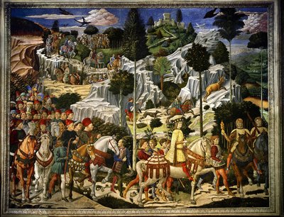 Neznámý obrázek od Benozzo di Lese di Sandro Gozzoli