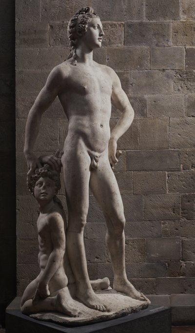 Apollo a Hyacint, druhá polovina 16. od Benvenuto Cellini