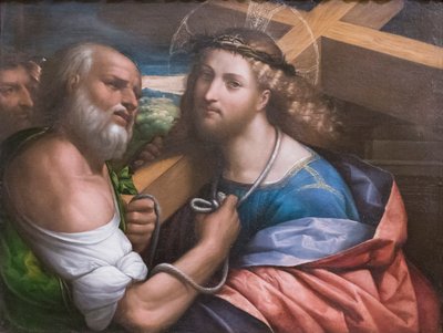 Kristus nesoucí kříž od Benvenuto Tisi da Garofalo