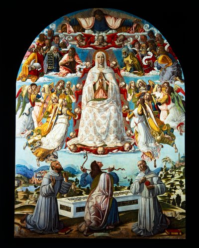 Nanebevzetí Panny Marie od Benvenuto di Giovanni