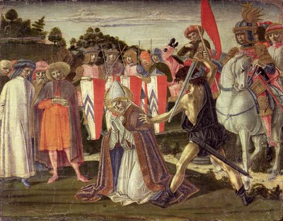 Umučení sv. Fabiána (panel) od Benvenuto di Giovanni
