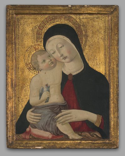 Panna a dítě od Benvenuto di Giovanni