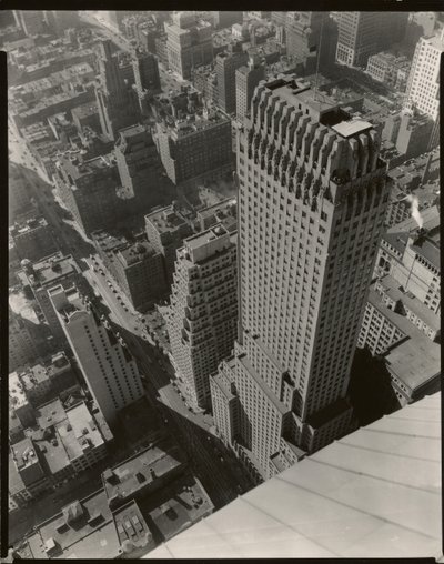 Budova Chanin, New York od Berenice Abbott