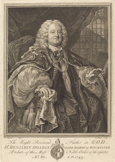 Biskup Hoadly, 1743. od Bernard Baron