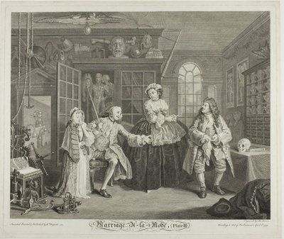 Deska tři, z Marriage a la Mode od Bernard Baron