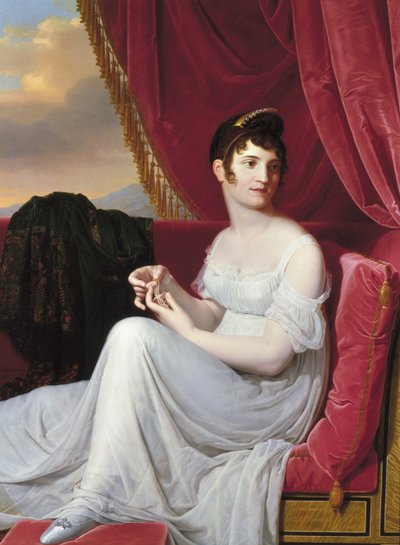Portrét Madame Tallien, 1806 od Bernard Duvivier