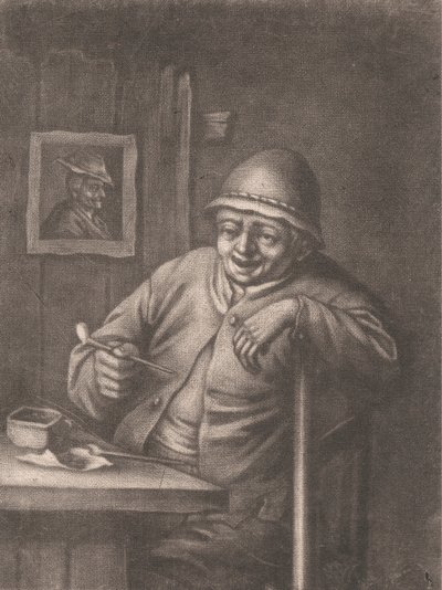 Muž kouření od Bernard Lens