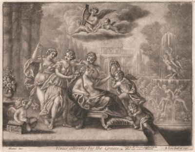 Venus Attiring by the Graces od Bernard Lens
