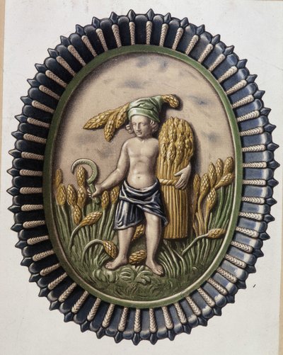 Ženci - Talíř od Bernarda Palissyho od Bernard Palissy