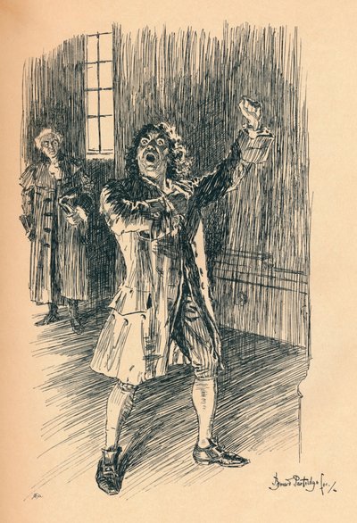 Herec, c1899 od Bernard Partridge