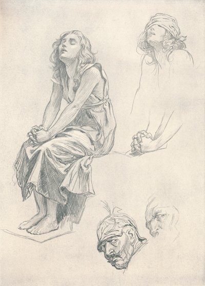 Cesta vítězství – III. etapa, c1920. od Bernard Partridge