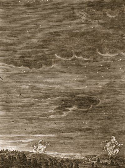 Castor a Pollux, 1731 od Bernard Picart