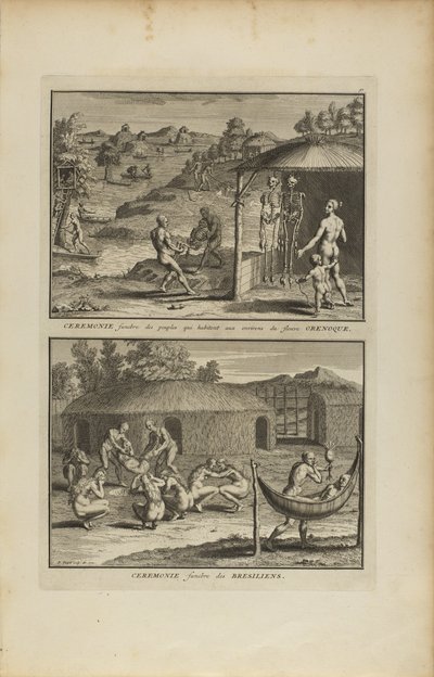 Pohřební obřad pro.../Pohřební obřad pro Brazilce od Bernard Picart