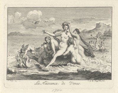 Geboorte van Venus Zrození Venuše (název na objektu) od Bernard Picart
