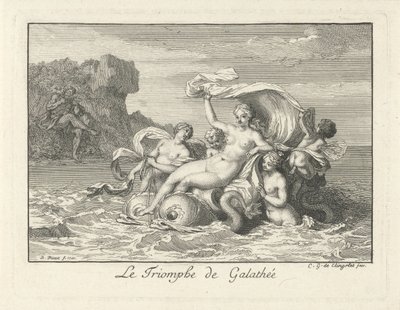 Triomf van Galatea Triumf Galathea (název na předmětu) od Bernard Picart
