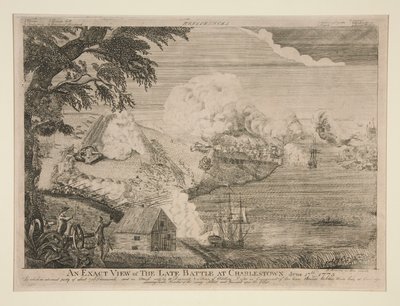Přesný pohled na pozdní bitvu u Charlestownu (Bunker Hill) od Bernard Romans