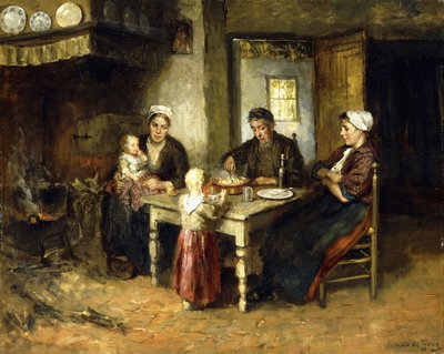 Večerní jídlo od Bernard de Hoog