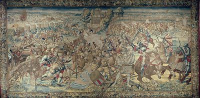 Epizoda bitvy u Pavie (1525) od Bernard van Orley