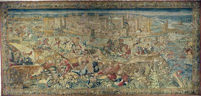 Epizoda bitvy u Pavie (1525) od Bernard van Orley