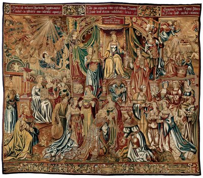Justice (Justice) z Los Honores od Bernard van Orley