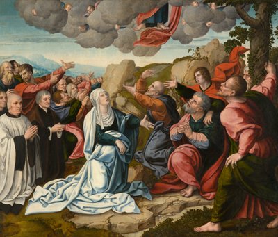 The Ascension, cca 1530 (olej na panelu) od Bernard van Orley