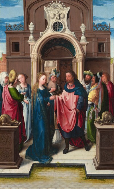 Svatba Panny od Bernard van Orley