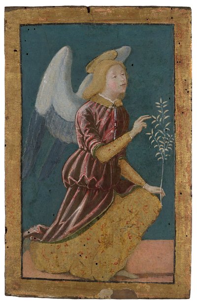 Anděl zvěstovatel od Bernardino Fungai