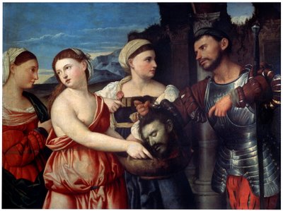 Salome, 16. století od Bernardino Licinio