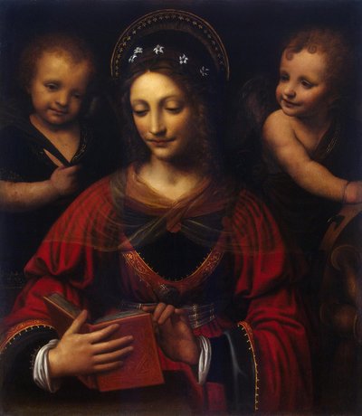 Italsky: Santa Caterina St Catherine od Bernardino Luini