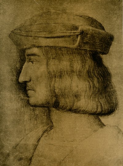 Mužský portrét od Bernardino Luini