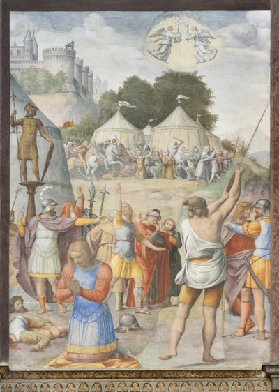 Umučení svatého Maurice od Bernardino Luini