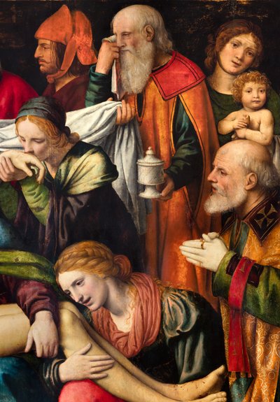 Milán, kostel San Giorgio al Palazzo, Bernardino Luini, depozice od Bernardino Luini