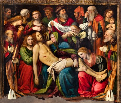 Milán, kostel San Giorgio al Palazzo, Bernardino Luini, hrob od Bernardino Luini