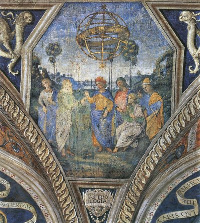 Alegorie astrologie, 1490s od Bernardino Pinturicchio