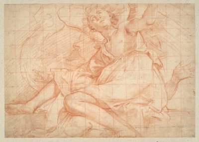 Studie anděla od Bernardino Poccetti