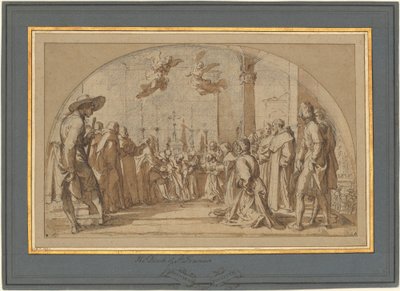 Smrt blahoslavené Buonagiunty Manetti od Bernardino Poccetti