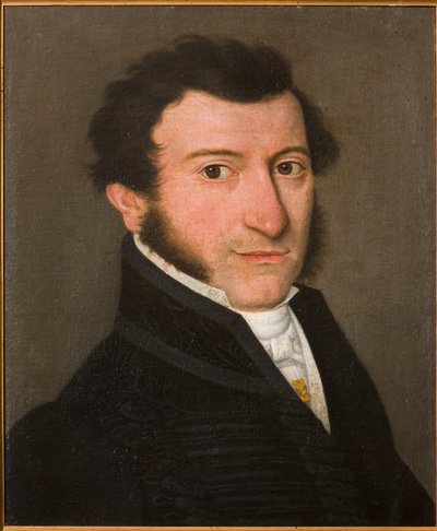 Portrét gentlemana (olej na plátně) od Bernardino Rossi