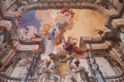 Pád Phaethonu od Bernardino and Fabrizio Galliari