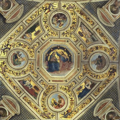 Klenba presbytáře, Santa Maria del Popolo, Řím, c.1484-92 od Bernardino di Betto Pinturicchio