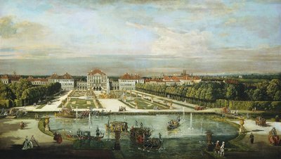 Palác Nymphenburg, Mnichov od Bernardo Bellotto and Workshop