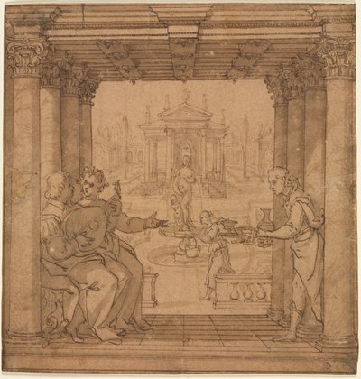 Ilustrace z Gerusalemme Liberata od Torquata Tassa od Bernardo Castello