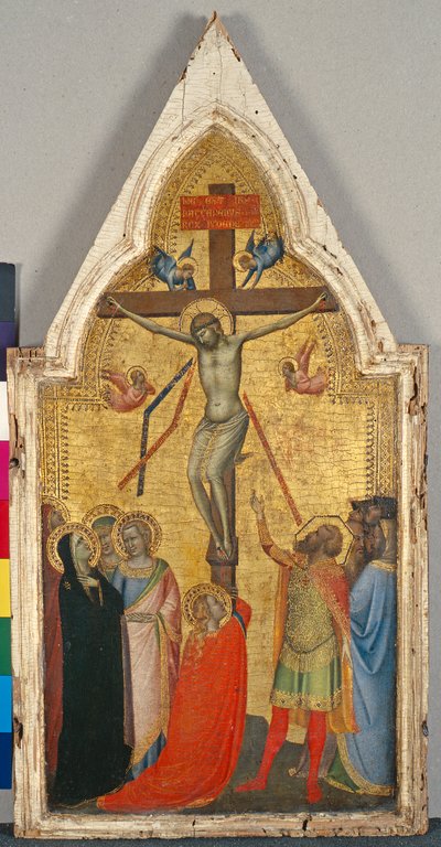 The Crucifixion, c.1340 (tempera na topolovém dřevě) od Bernardo Daddi
