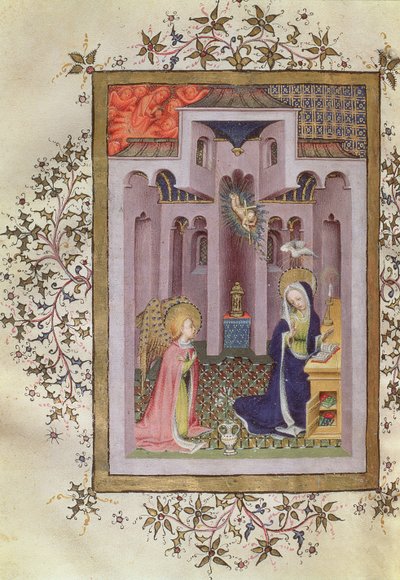 Zvěstování od Bernardo Martorell