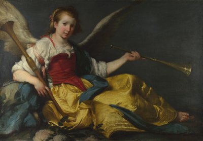 Zosobnění slávy, c. 1635 od Bernardo Strozzi